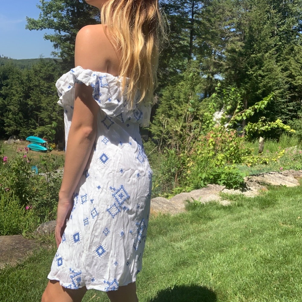 Off-The-Shoulder Summer Dress